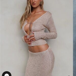 Tiger Mist Knit Two-Piece Set